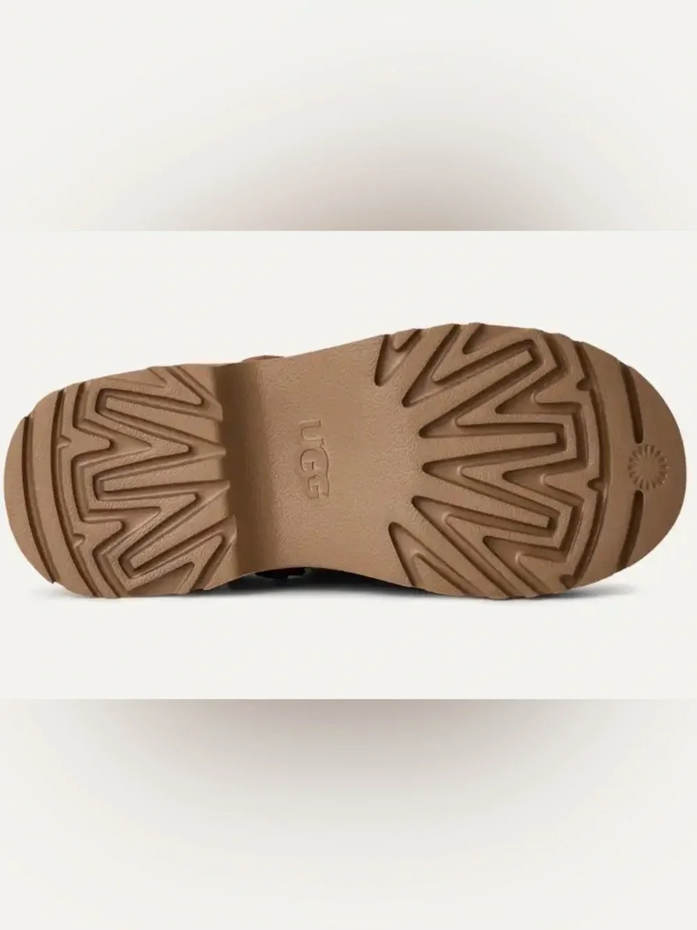 UGG Esmee clog Shearling-Trim Slingback NEW color chestnut - Picture 7 of 13